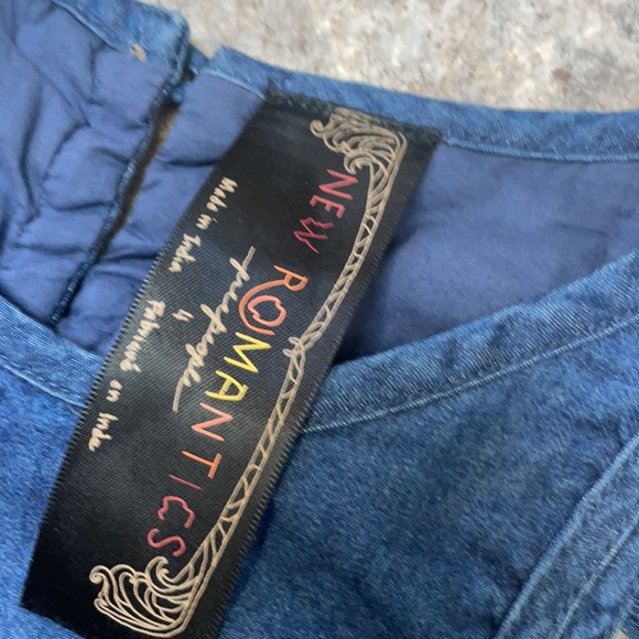 Free People New Romantics Denim Dress - Picture 8 of 15